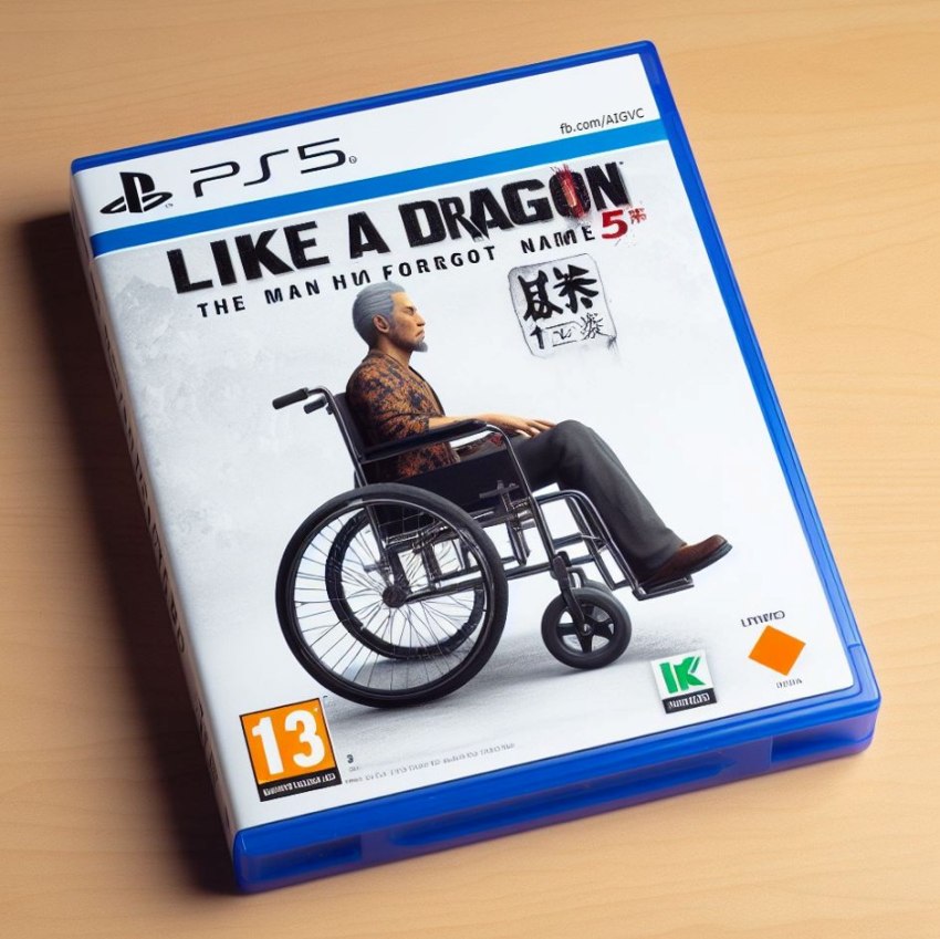 AI จัดให้ ทำปกเกม Like A Dragon - The Man Who Erased His Name ในเวอร์ชั่นสุดฮา 2 AI จัดให้ ทำปกเกม Like A Dragon - The Man Who Erased His Name ในเวอร์ชั่นสุดฮา