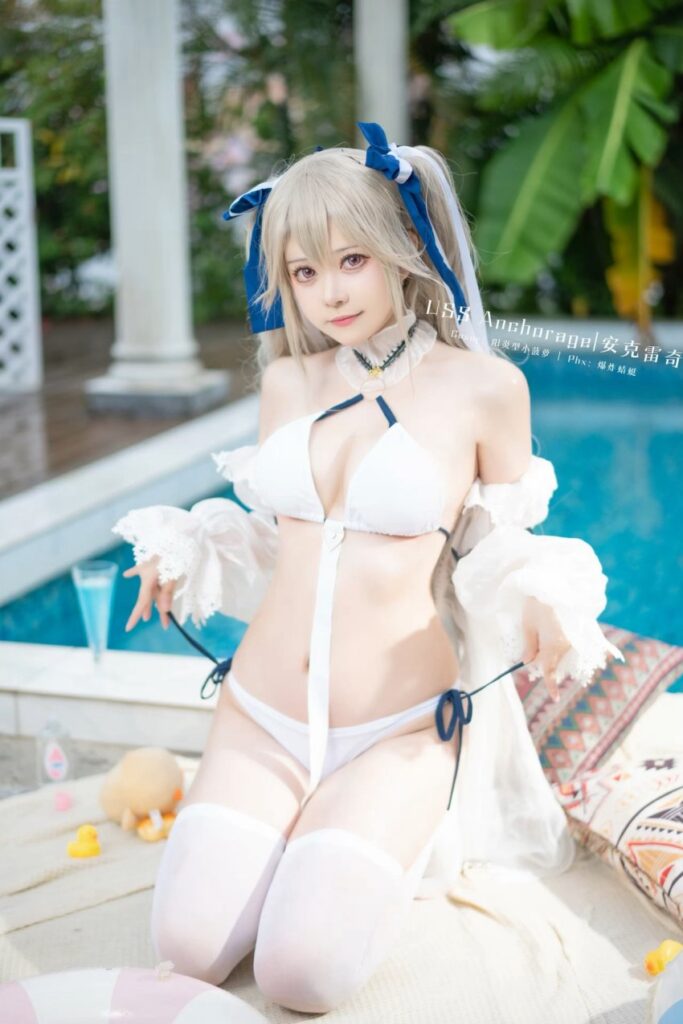 คอสเพลย์ Anchorage จาก Azur Lane อวดผิวขาวออร่า 7 คอสเพลย์ Anchorage จาก Azur Lane อวดผิวขาวออร่า