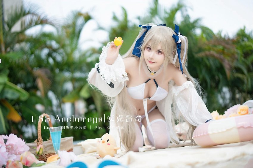 คอสเพลย์ Anchorage จาก Azur Lane อวดผิวขาวออร่า 9 คอสเพลย์ Anchorage จาก Azur Lane อวดผิวขาวออร่า