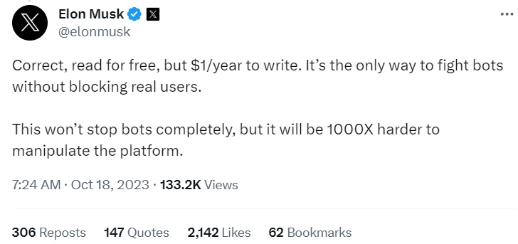 X เก็บเงิน $1 ต่อปีสำหรับผู้ใช้งานผ่านเว็บในนิวซีแลนด์และฟิลิปปินส์ 2 X เก็บเงิน $1 ต่อปีสำหรับผู้ใช้งานผ่านเว็บในนิวซีแลนด์และฟิลิปปินส์