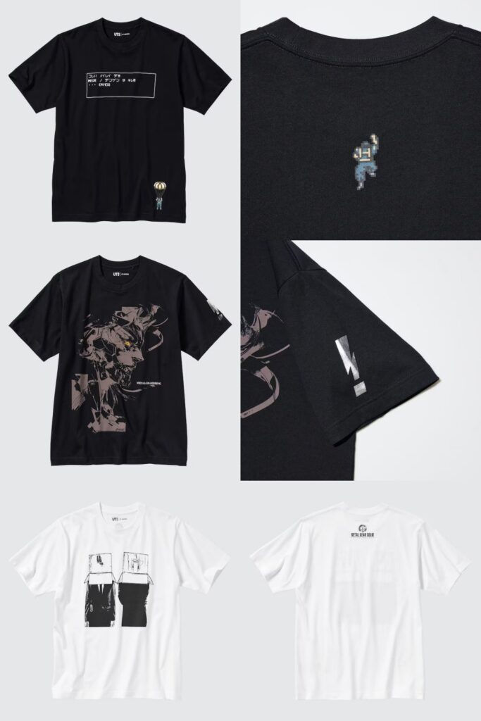 UNIQLO ประกาศเตรียมจำหน่ายเสื้อยืด Metal Gear Solid คอลเลกชันคลาสสิก 2 UNIQLO ประกาศเตรียมจำหน่ายเสื้อยืด Metal Gear Solid คอลเลกชันคลาสสิก