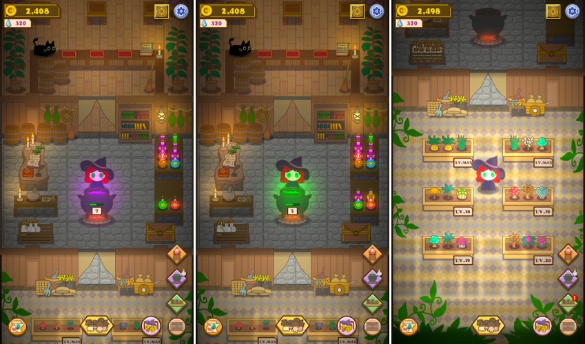 Witch Makes Potions เกมมือถือบริหารกิจการร้านเวทมนตร์จากผู้พัฒนาชาวไทย ! 6 Witch Makes Potions เกมมือถือบริหารกิจการร้านเวทมนตร์จากผู้พัฒนาชาวไทย !