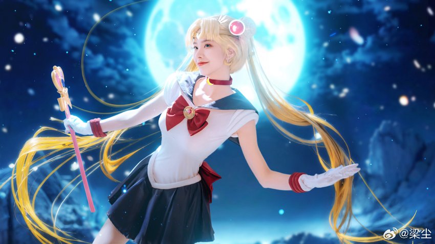 สาวจีนแปลงโฉมเป็น Usagi จาก Sailor Moon ได้สวยสะพรั่ง 8 สาวจีนแปลงโฉมเป็น Usagi จาก Sailor Moon ได้สวยสะพรั่ง