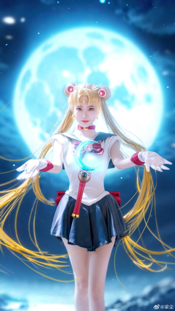 สาวจีนแปลงโฉมเป็น Usagi จาก Sailor Moon ได้สวยสะพรั่ง 6 สาวจีนแปลงโฉมเป็น Usagi จาก Sailor Moon ได้สวยสะพรั่ง