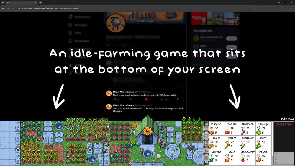 น่าเล่น! Rusty's Retirement เกม Idle Farming ใหม่ล่าสุดเปิดให้ดาวน์โหลดเดโมฟรี 2 น่าเล่น! Rusty's Retirement เกม Idle Farming ใหม่ล่าสุดเปิดให้ดาวน์โหลดเดโมฟรี