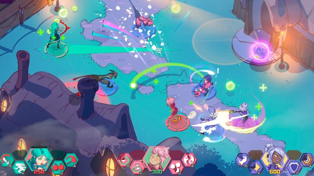 Go Fight Fantastic! เกมผจญภัย Co-op ออนไลน์ได้ 1-3 คน แจกเดโมใหม่ 3 Go Fight Fantastic ภาพ