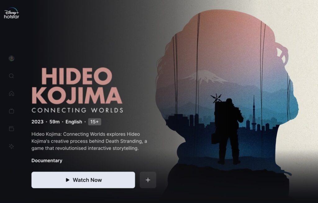 Hideo Kojima Connecting Worlds เข้าฉายแล้วบน Disney+ ไทย 2 ดู hideo kojima connecting worlds