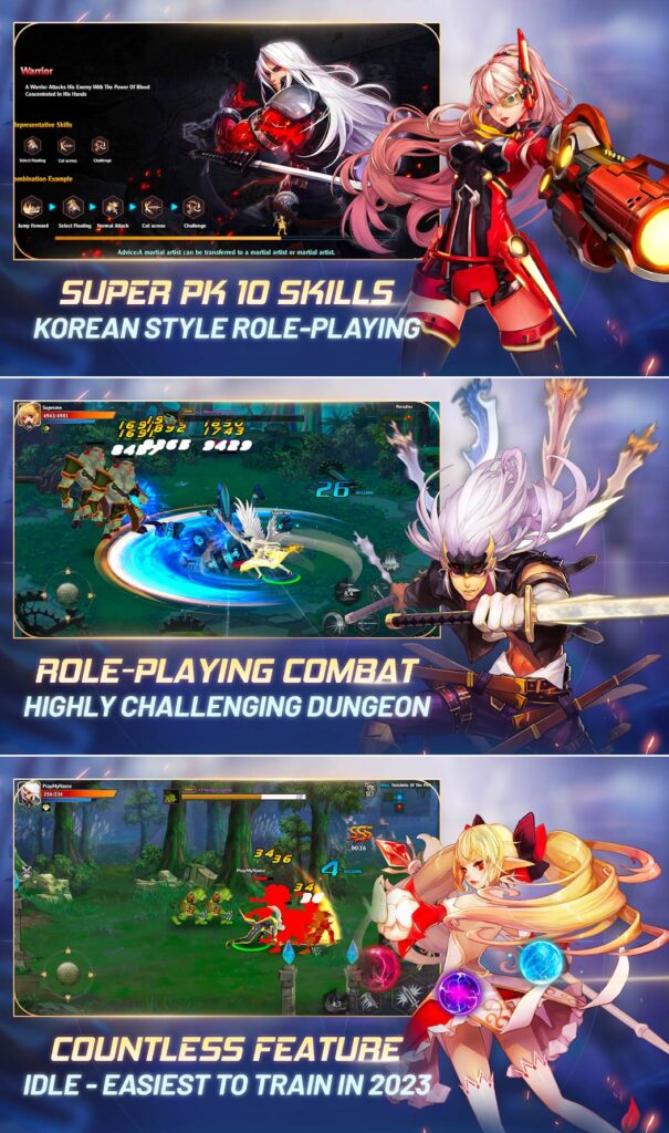 Sword Realms M เปิดให้เล่นบนสโตร์ไทยแล้ว 5 Sword Realms M เปิดให้เล่นบนสโตร์ไทยแล้ว