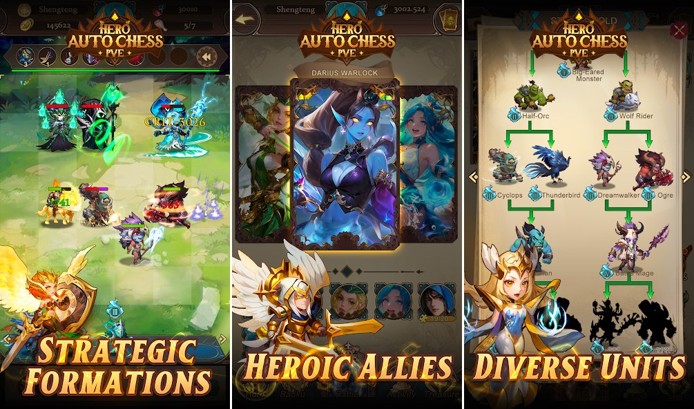 Hero Auto Chess: PVE เปิดให้เล่นทั้ง iOS/Android แล้ว