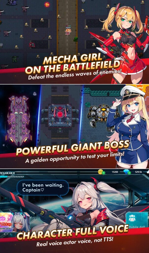 Mecha Girls Survivor เปิดให้บริการบนสโตร์ไทยแล้ว 6 Mecha Girls Survivor เปิดให้บริการบนสโตร์ไทยแล้ว