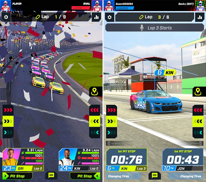 NASCAR Manager เปิดให้บริการทั้ง iOS/Android บนสโตร์ไทยแล้ว 6 NASCAR Manager เปิดให้บริการทั้ง iOS/Android บนสโตร์ไทยแล้ว