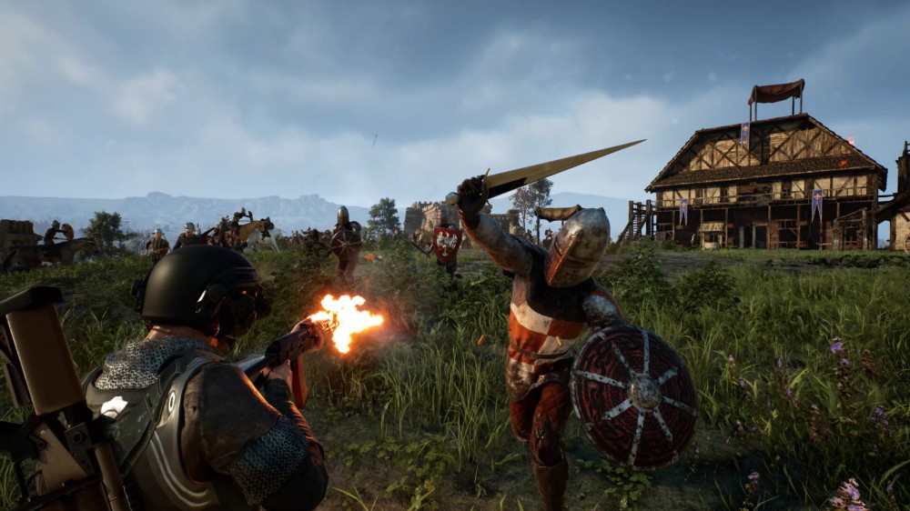 Kingmakers เกม TPS ธีมทะลุมิติสุดแหวก แบกปืนกลสาดกระสุนในยุคกลาง 6 Kingmakers Announced 2
