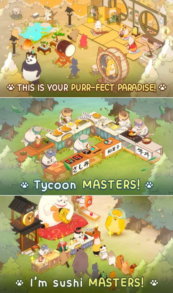 Cat Garden - Food Party Tycoon เปิดให้ลงทะเบียนล่วงหน้าบนสโตร์ไทยแล้ว 6 Cat Garden - Food Party Tycoon เปิดให้ลงทะเบียนล่วงหน้าบนสโตร์ไทยแล้ว