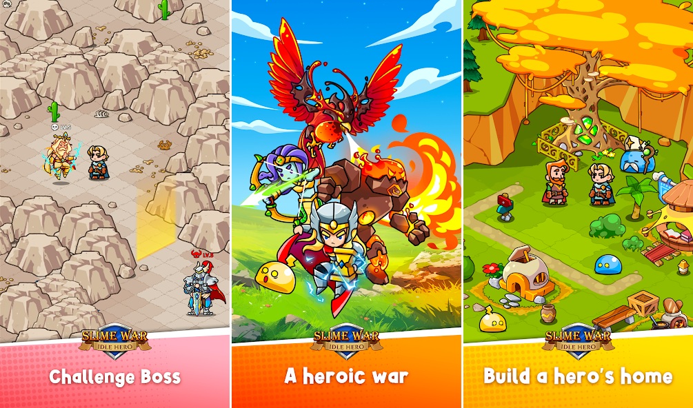 Slime War: Idle Hero เปิดให้บริการบนสโตร์ไทยแล้ว