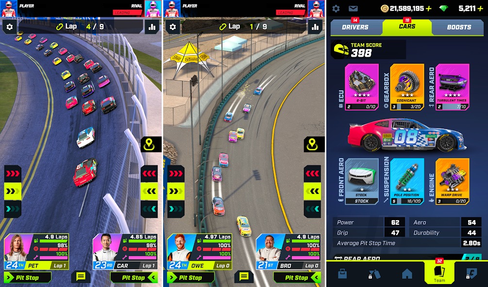 NASCAR Manager เปิดให้บริการทั้ง iOS/Android บนสโตร์ไทยแล้ว 7 NASCAR Manager เปิดให้บริการทั้ง iOS/Android บนสโตร์ไทยแล้ว