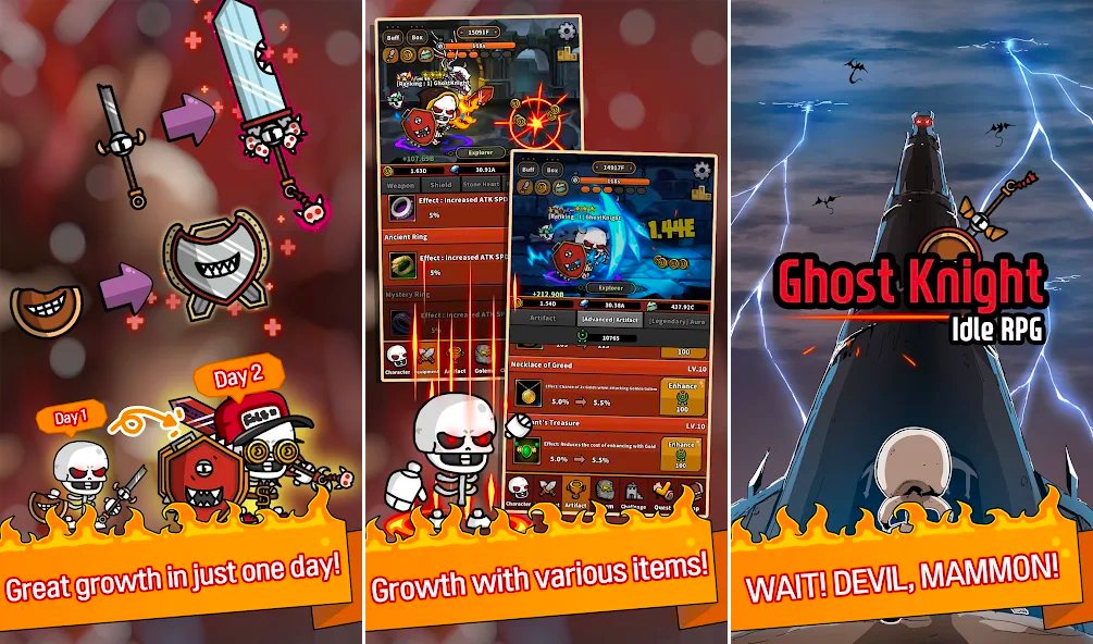 IDLE Ghost Knight เปิดให้บริการบนสโตร์ไทยแล้ว