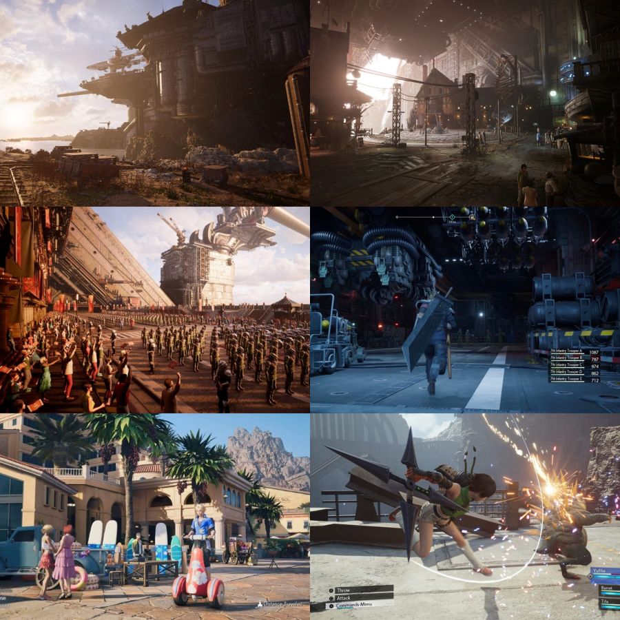 แฟนเกมสรุปสถานที่ทั้งหมดที่เราจะได้เจอใน Final Fantasy VII Rebirth