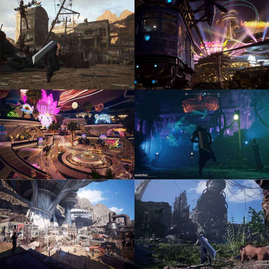 แฟนเกมสรุปสถานที่ทั้งหมดที่เราจะได้เจอใน Final Fantasy VII Rebirth