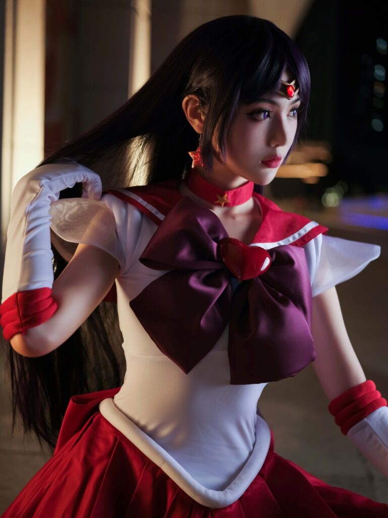 สาวจีนแปลงโฉมเป็น Sailor Mars จาก Sailor Moon ที่ทั้งสวย ดุดัน และเซ็กซี่ 4 Sailor Mars Sailor Moon Cosplay 20240215 6