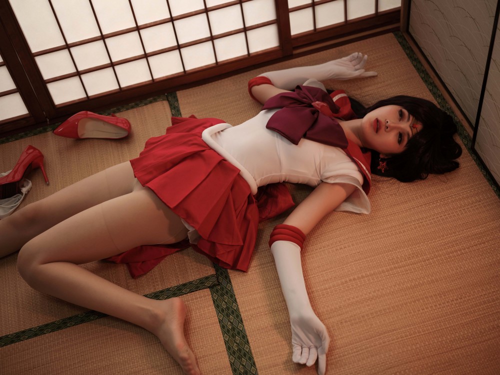 สาวจีนแปลงโฉมเป็น Sailor Mars จาก Sailor Moon ที่ทั้งสวย ดุดัน และเซ็กซี่ 8 Sailor Mars Sailor Moon Cosplay 20240215 7