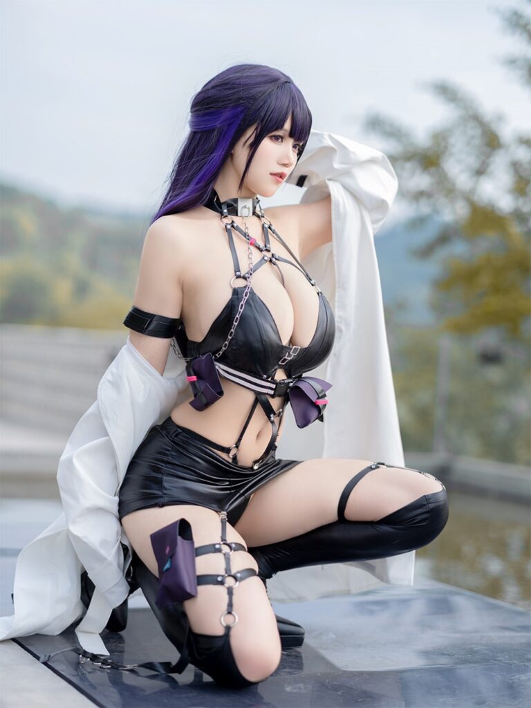 คอสเพลย์ Mihara จาก NIKKE แบบเน้น ๆ แน่น ๆ 2 Mihara NIKKE Cosplay by yummychiyo 1