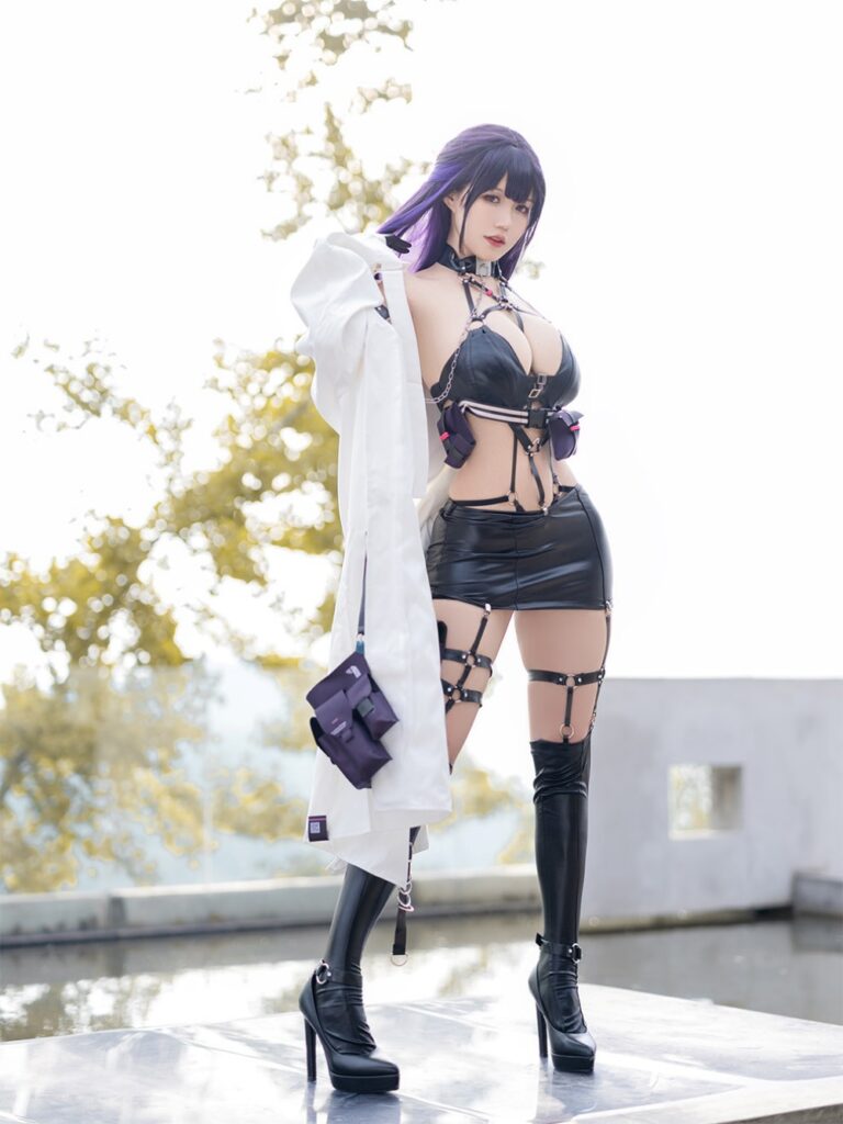 คอสเพลย์ Mihara จาก NIKKE แบบเน้น ๆ แน่น ๆ 10 Mihara NIKKE Cosplay by yummychiyo 9