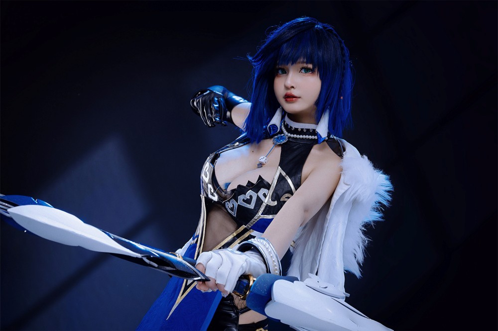 คอสเพลย์ Yelan จาก Genshin Impact ฝีมือ Azami ที่คุณจะต้องตาโต 2 Yelan Genshin Impact Cosplay by Azami 1