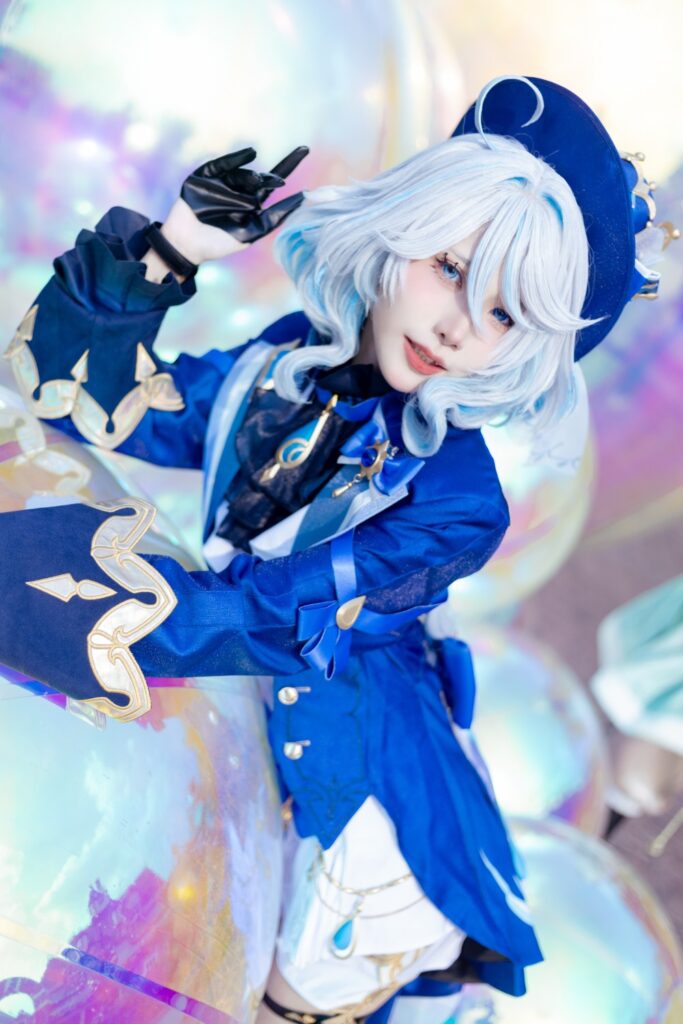คอสเพลย์ Furina จาก Genshin Impact หน้าคมสวยอลังฝีมือคุณเบส 8 Furina Genshin Impact cosplay by Best 2