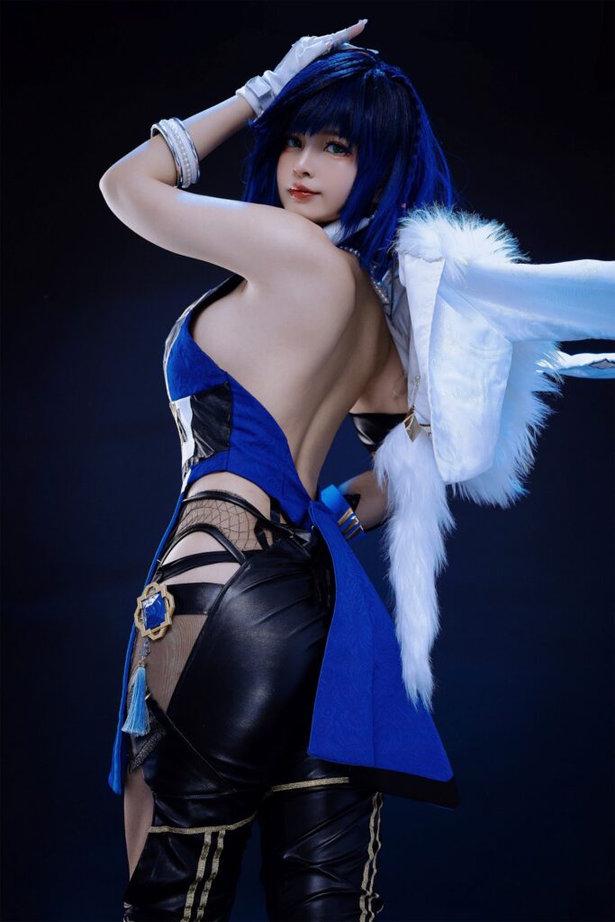 คอสเพลย์ Yelan จาก Genshin Impact ฝีมือ Azami ที่คุณจะต้องตาโต 5 Yelan Genshin Impact Cosplay by Azami 3