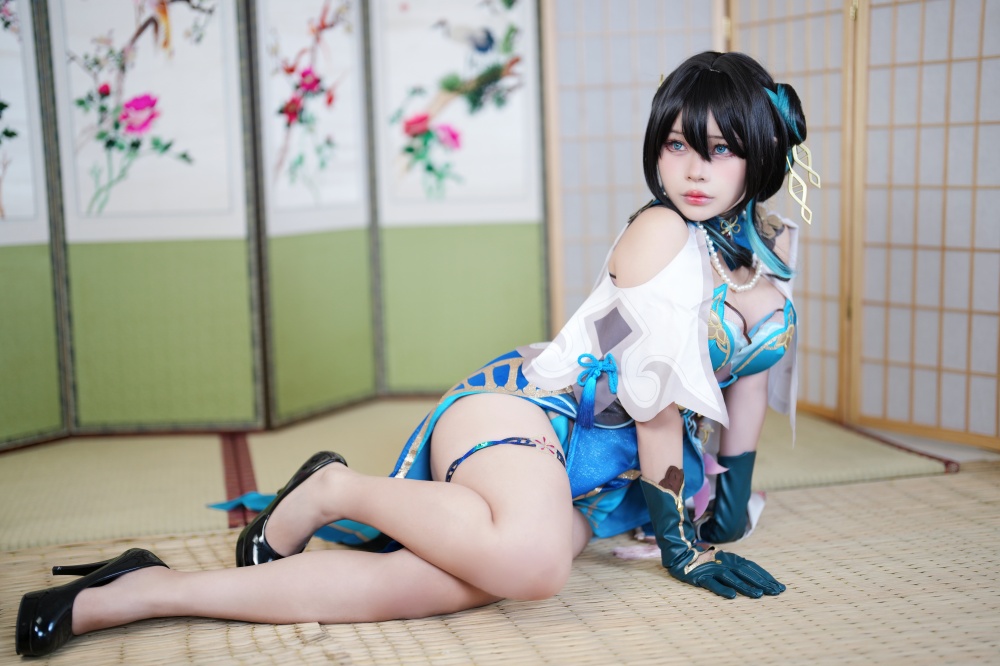 คอสเพลย์ Ruan Mei จาก Honkai: Star Rail ฝีมือคุณมิรินที่น่ารักน่าหยิก 5 Ruan Mei Honkai: Star Rail Cosplay by Mirin 4