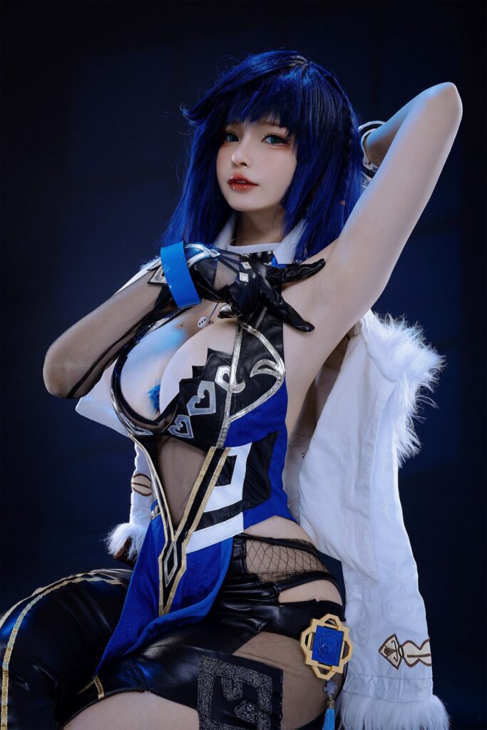 คอสเพลย์ Yelan จาก Genshin Impact ฝีมือ Azami ที่คุณจะต้องตาโต 3 Yelan Genshin Impact Cosplay by Azami 5