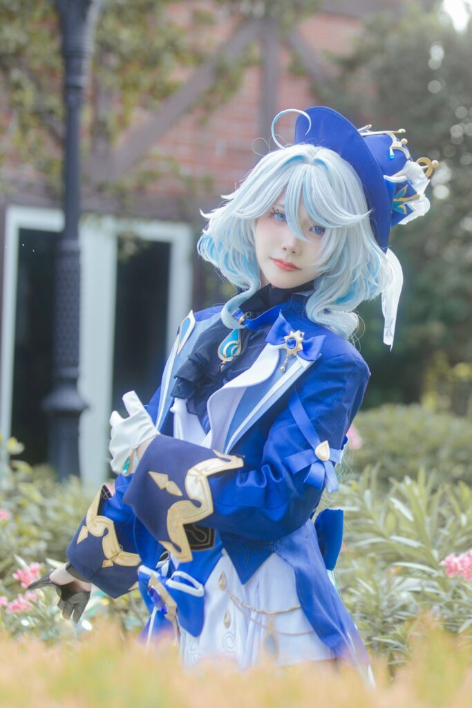 คอสเพลย์ Furina จาก Genshin Impact หน้าคมสวยอลังฝีมือคุณเบส 4 Furina Genshin Impact cosplay by Best 6