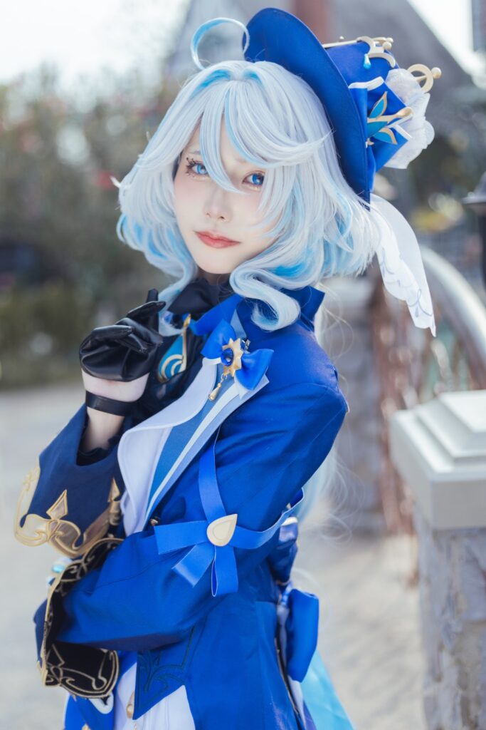 คอสเพลย์ Furina จาก Genshin Impact หน้าคมสวยอลังฝีมือคุณเบส 3 Furina Genshin Impact cosplay by Best 7