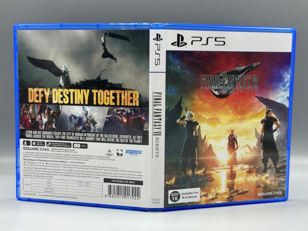 Review Final Fantasy VII Rebirth Collectors Edition 7.2