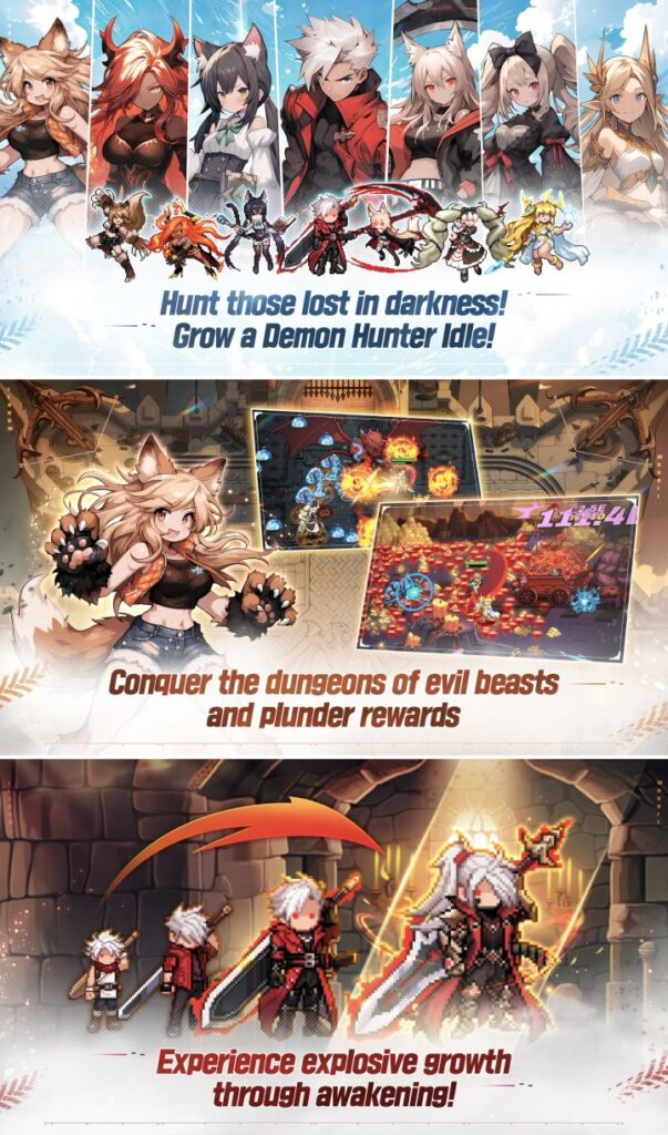Demon Hunter Idle เปิด Soft Launch ทั้ง iOS/Android แล้ว 5 Demon Hunter Idle เปิด Soft Launch ทั้ง iOS/Android แล้ว