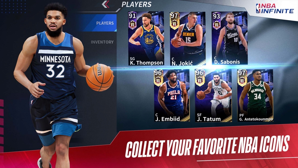 สร้างตำนานนักบาสดาวรุ่งใน NBA INFINITE เกมบาสเกตบอลมือถือตัวใหม่