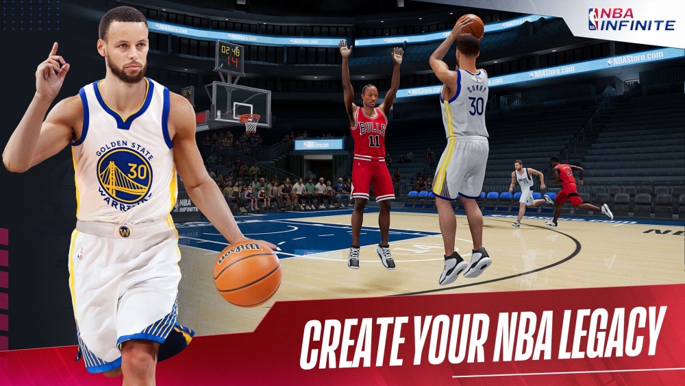 สร้างตำนานนักบาสดาวรุ่งใน NBA INFINITE เกมบาสเกตบอลมือถือตัวใหม่