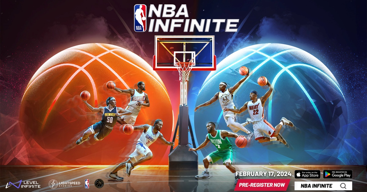 สร้างตำนานนักบาสดาวรุ่งใน NBA INFINITE เกมบาสเกตบอลมือถือตัวใหม่