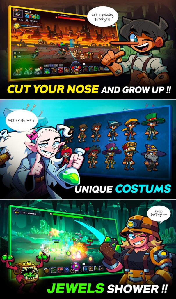 Pinocchio Hero เปิดให้ลงทะเบียนล่วงหน้าทั้ง iOS/Android สโตร์ไทย