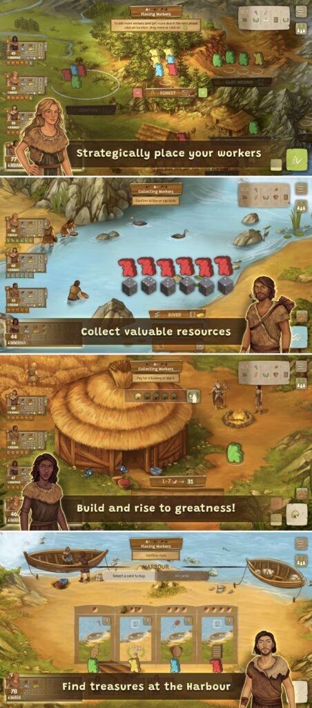 Stone Age: Digital Edition เปิดให้ลงทะเบียนเวอร์ชั่นมือถือแล้ว 5 Stone Age: Digital Edition