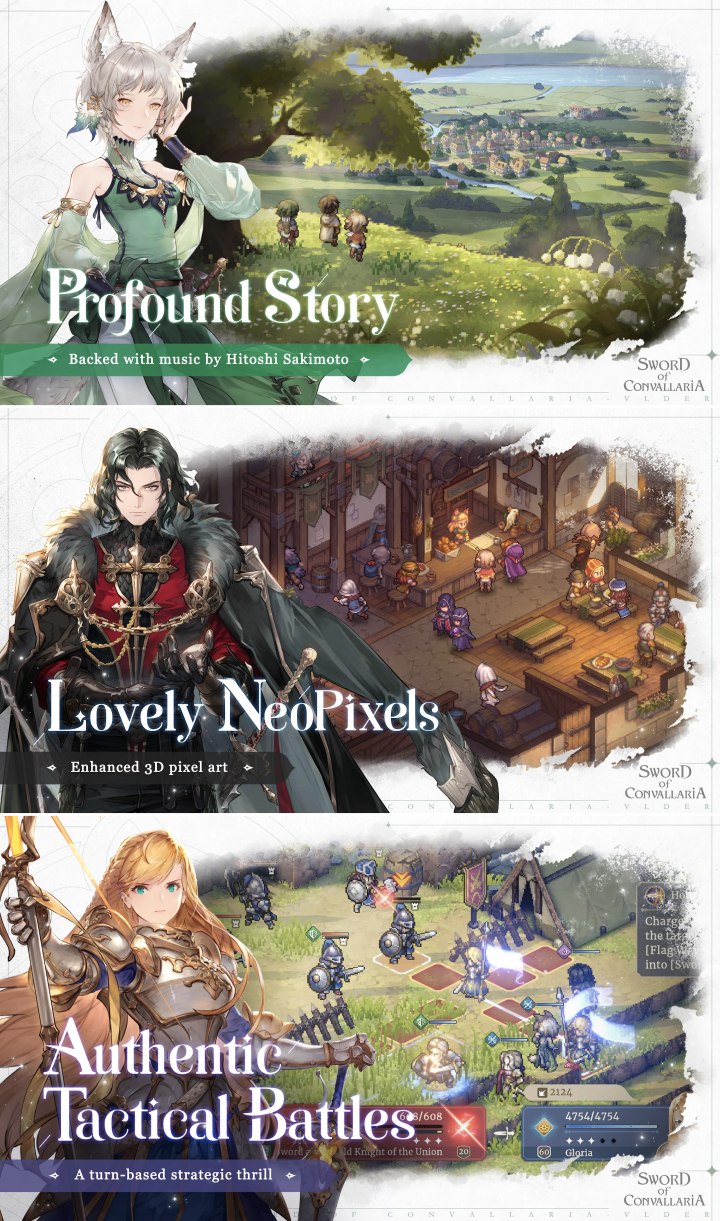Sword of Convallaria เปิดให้บริการแล้วบนสโตร์ไทยแล้ว 6 Sword of Convallaria เปิดให้บริการแล้วบนสโตร์ไทยแล้ว