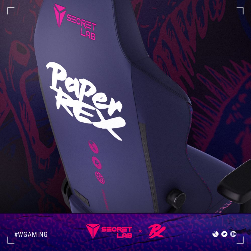 Secretlab TITAN Evo Paper Rex Edition: เฉลิมฉลองให้กับทีม #WGAMING 4 Secretlab TITAN Evo Paper Rex Edition: เฉลิมฉลองให้กับทีม #WGAMING