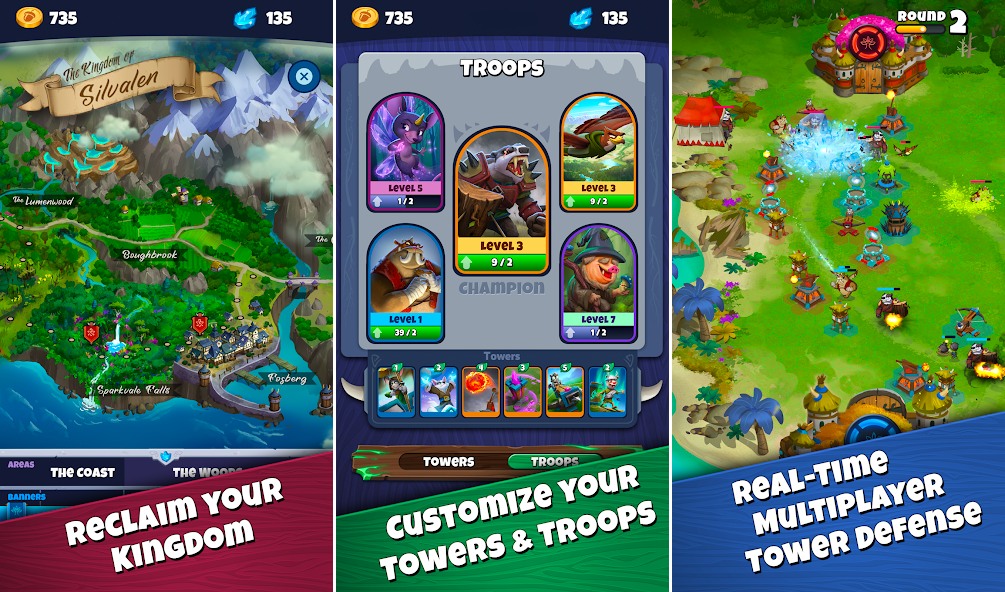 Tower Rush Legends เปิดให้บริการบนสโตร์ไทยแล้ว 5 Tower Rush Legends เปิดให้บริการบนสโตร์ไทยแล้ว