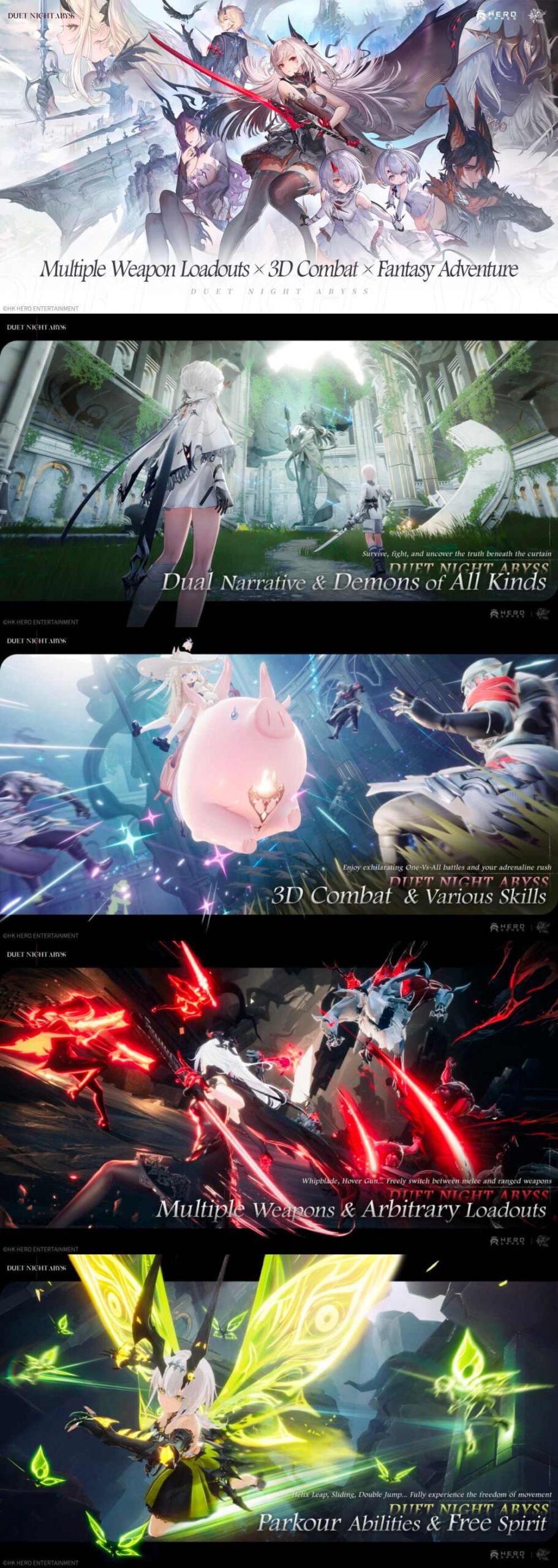 Duet Night Abyss เตรียมเปิดทดสอบ CBT ทั้งบนมือถือ/พีซี 20 ก.พ.นี้ 4 Duet Night Abyss เตรียมเปิดทดสอบ CBT ทั้งบนมือถือ/พีซี 20 ก.พ.นี้