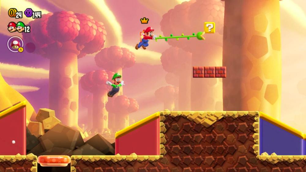 Super Mario Bros. Wonder เกือบมีโหมด 'เสียงพากย์สด'