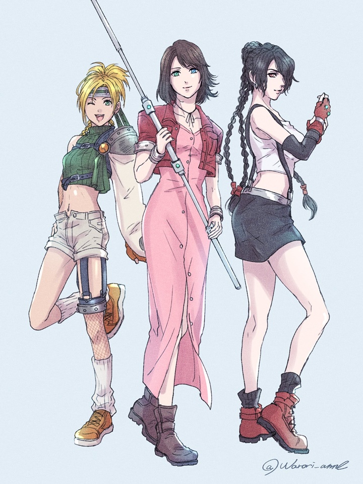 ศิลปินชาวญี่ปุ่นวาดสาว ๆ Final Fantasy 7 และ 10 สลับคอสตูมกัน 4 ศิลปินชาวญี่ปุ่นวาดสาว ๆ Final Fantasy 7 และ 10 สลับคอสตูมกัน
