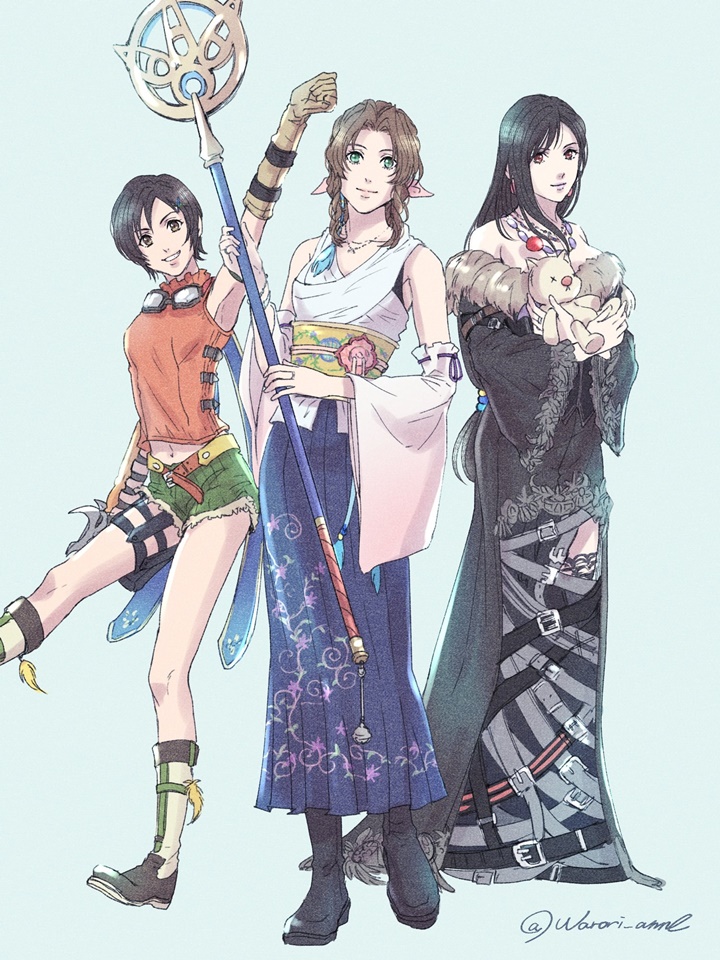 ศิลปินชาวญี่ปุ่นวาดสาว ๆ Final Fantasy 7 และ 10 สลับคอสตูมกัน 3 ศิลปินชาวญี่ปุ่นวาดสาว ๆ Final Fantasy 7 และ 10 สลับคอสตูมกัน