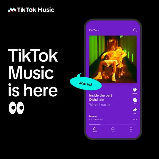 TikTok เตรียมลุยตลาดสตรีมมิ่งเพลงด้วยบริการใหม่ 2 TikTok เตรียมลุยตลาดสตรีมมิ่งเพลงด้วยบริการใหม่