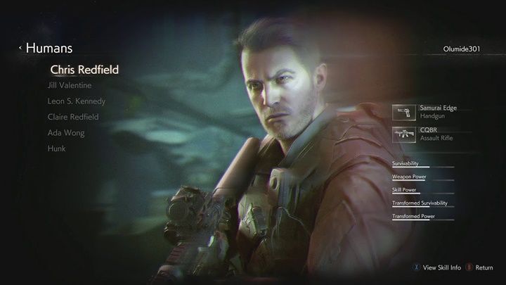 จัด Tier List ของ Chris Redfield ในแต่ละภาค 8 จัด Tier List ของ Chris Redfield ในแต่ละภาค