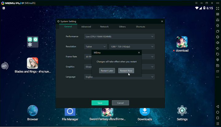 วิธีเล่นเกมมือถือด้วย Emulator บน PC 39 วิธีเล่นเกมมือถือด้วย Emulator บน PC